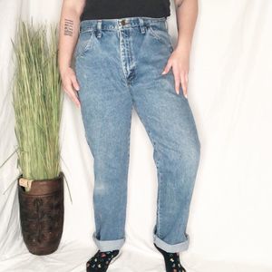 Vintage Rustler straight leg regular fit jeans 34W x 32L